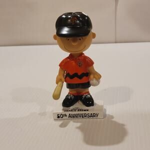 2017 SF Giants Charlie Brown Bobblehead 50th Anniversary New in the box